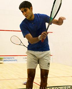 Ramit Tandon HANSON PUSHES AVILA TO FIVE IN QUALIFYING ROUND ONE US Open Squash