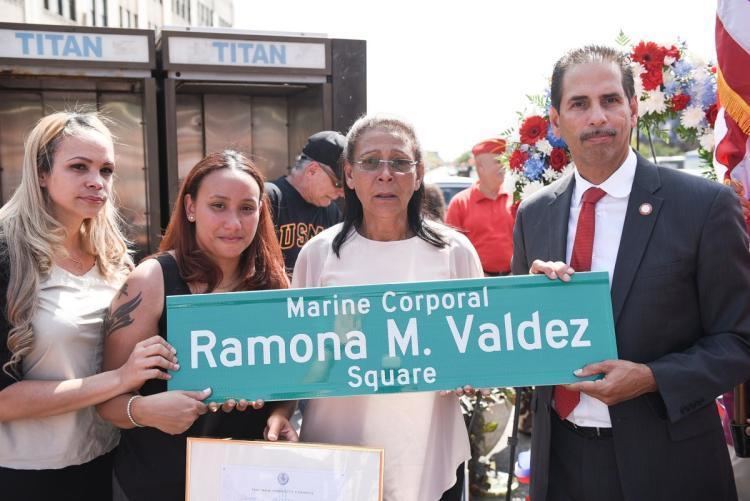 Ramona M. Valdez Bronx square renamed to honor soldier killed in Iraq NY Daily News