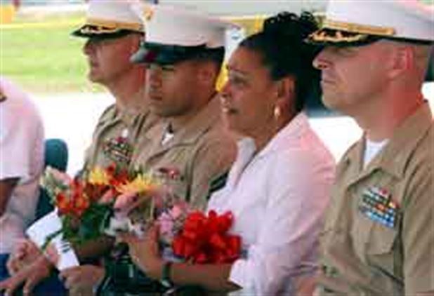 Ramona M. Valdez Training center dedicated to fallen hero II Marine Expeditionary