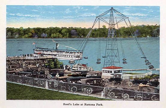 Ramona Park 1000 images about Ramona Park at Reeds Lake on Pinterest 1920s