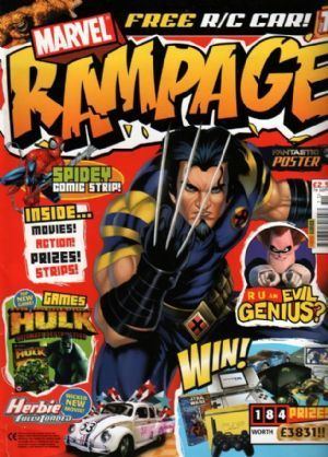 Rampage (Marvel Comics) The Comic Book Price Guide For Great Britain MARVEL RAMPAGE