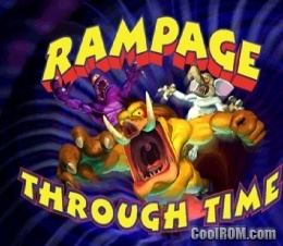 Rampage Through Time Rampage Through Time ROM ISO Download for Sony Playstation PSX