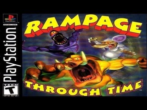 Rampage Through Time Awful Playstation Games Rampage Through Time Review YouTube