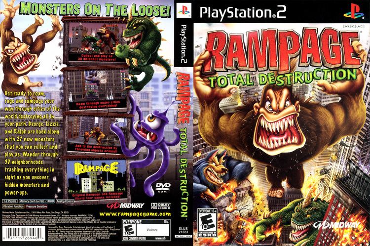 Rampage: Total Destruction wwwtheisozonecomimagescoverps2558jpg