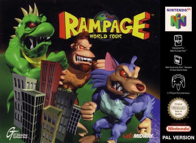 Rampage World Tour Rampage World Tour USA ROM lt N64 ROMs Emuparadise