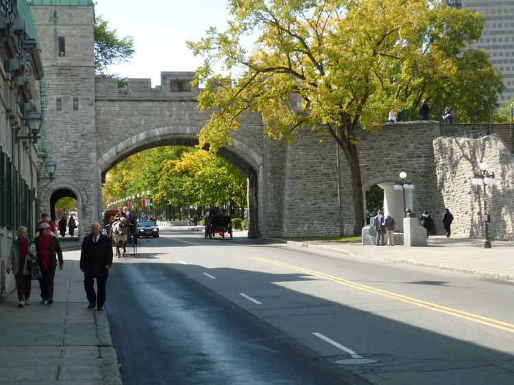 Ramparts of Quebec City Free Stock Photo 6742 Ramparts of Quebec City freeimageslive