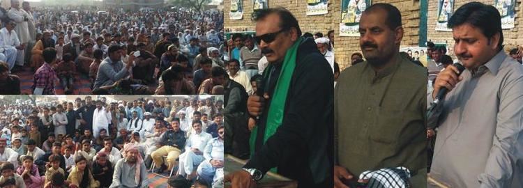 Rana Muhammad Qasim Noon PPP PMLN and PTI Election Jalsas in NA 153 Jalalpur Pirwala