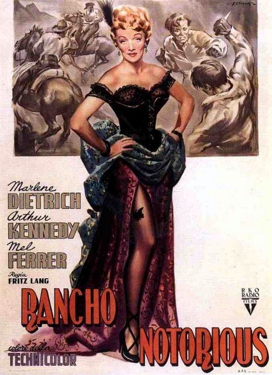 Rancho Notorious Rancho Notorious 1952 Fritz Lang Lasso The Movies