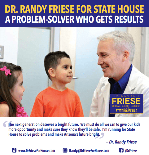 Randall Friese Dr Randall Friese For State House