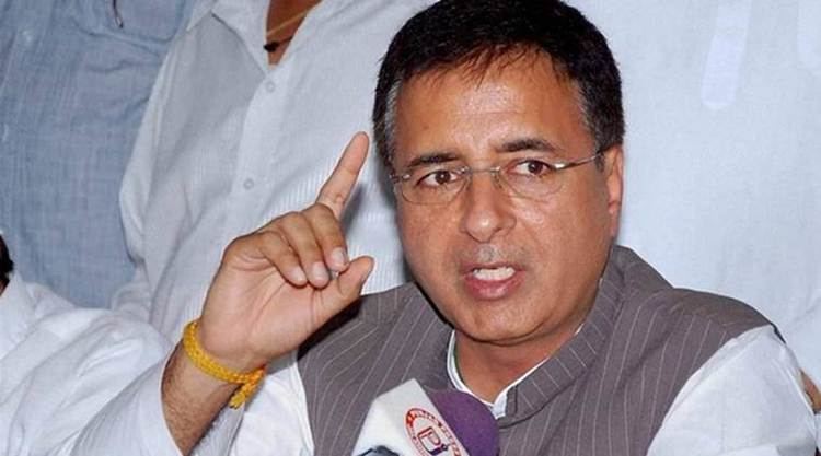 Randeep Surjewala Randeep Surjewala lashes out at Centre Haryana government says