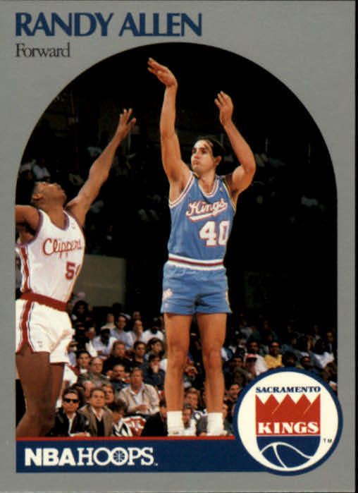 Randy Allen (basketball) 199091 Hoops 254 Randy Allen SP NM