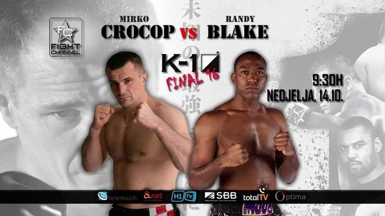 Randy Blake K1 WGP Final 16 Tokyo Cro Cop vs Randy Blake YouTube