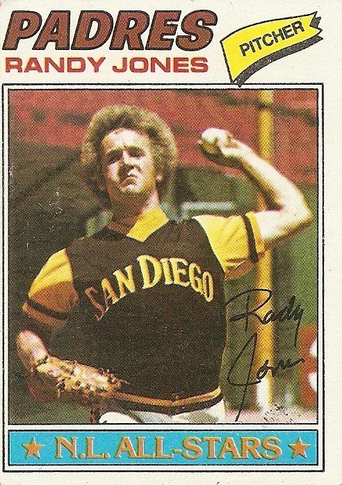 Randy Jones (baseball) 1980 Topps Baseball 305 Randy Jones