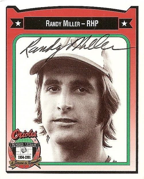 Randy Miller (baseball) Eutaw Street Cardboard Randy Miller Success