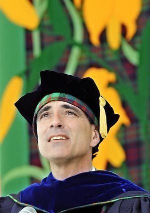 Randy Pausch Randy Pausch last lecture prof The Seattle Times