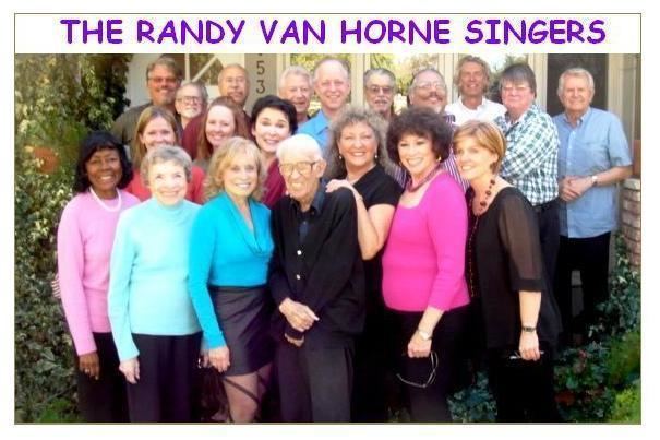 Randy Van Horne Jazz news The Randy Van Horne Singers live Saturday April 16 7pm at