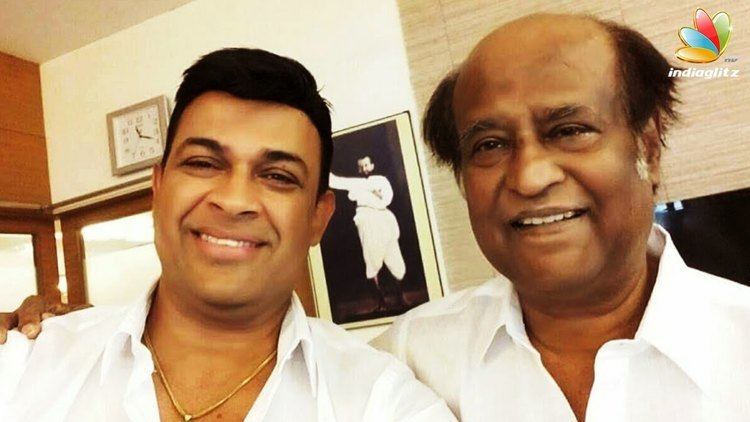 Ranjan Ramanayake Sri lankan MP Ranjan Ramanayake makes a surprise meet with Rajini