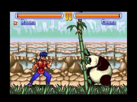 Ranma ½: Hard Battle SNES Ranma 12 Hard Battle YouTube