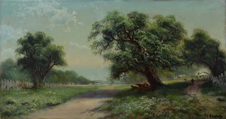 Ransome Gillett Holdridge Ransome Gillett Holdridge 19th Century Napa Valley Painting at