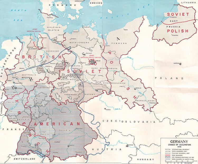 Rape during the occupation of Germany