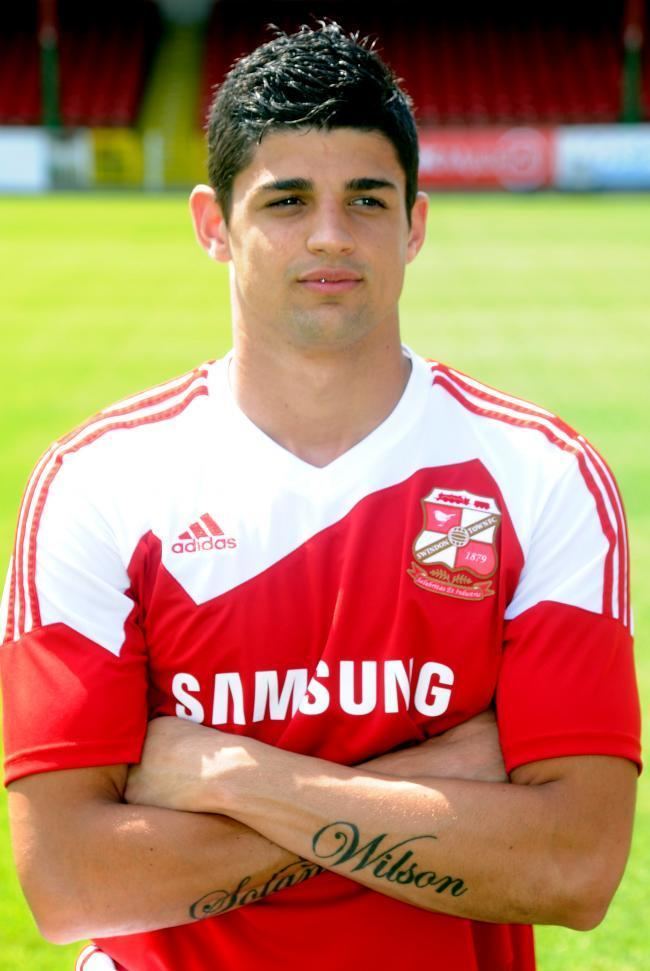 Raphael Rossi Branco SWINDON TOWN Branco happy to play student role From Swindon