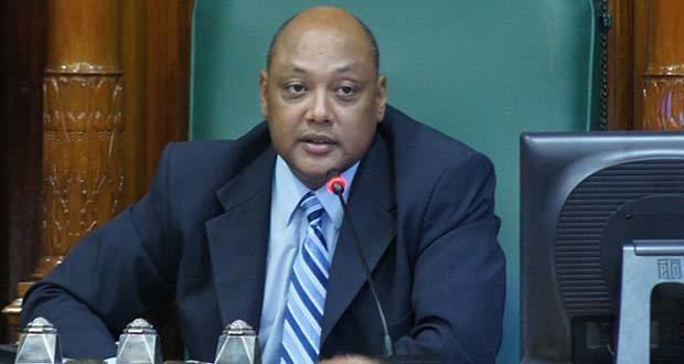 Raphael Trotman SPEAKER PROPOSES NOVEMBER 6 AS DATE FOR HOUSE SITTING