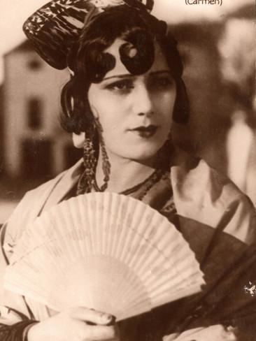 Raquel Meller Raquel Meller Carmen 1926 Photographic Print at