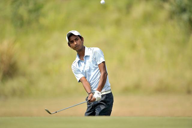 Rashid Khan (golfer) Rashid Khan cards careerbest score to take lead after