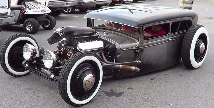 Rat rod Pick Ups and Rat Rods Pigeon Forge Rod Run 2013 YouTube