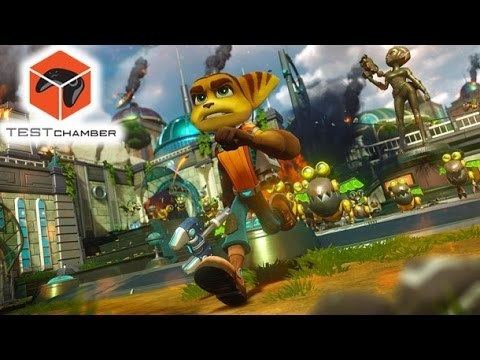 Ratchet & Clank (2002 video game) Test Chamber Ratchet amp Clank 2016 Vs Ratchet amp Clank 2002 YouTube