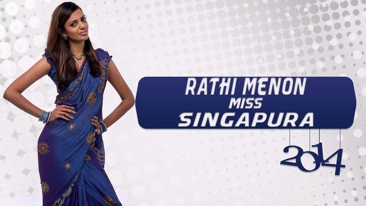 Rathi Menon Miss Singapore 2014 Rathi Menon YouTube