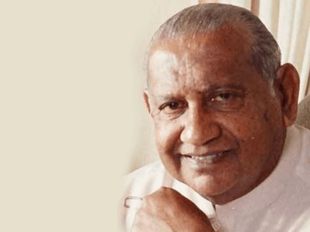 Ratnasiri Wickremanayake Former Prime Minister Ratnasiri Wickremanayake passed away Asian