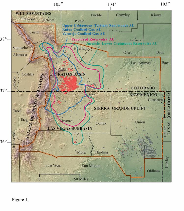 Raton Basin Assessment of Undiscovered Oil and Gas Resources of the Raton Basin