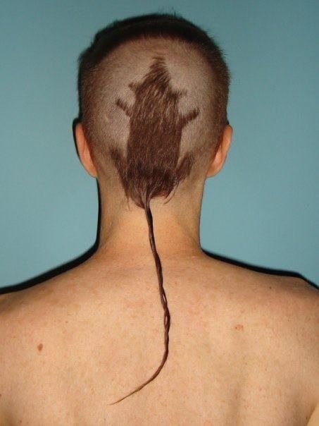 Rattail (haircut) This Is The Most Amazing Rat Tail You Will Ever See