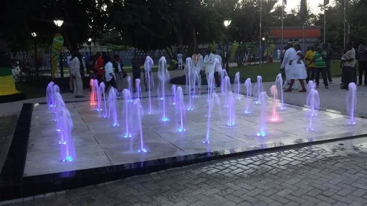 Rattray Park Beautiful Layout of The Newly Opened Rattray Park in Kumasi News Ghana