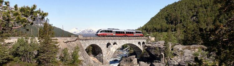 Rauma Line Trains in Norway Great individual train holiday packages Fjord