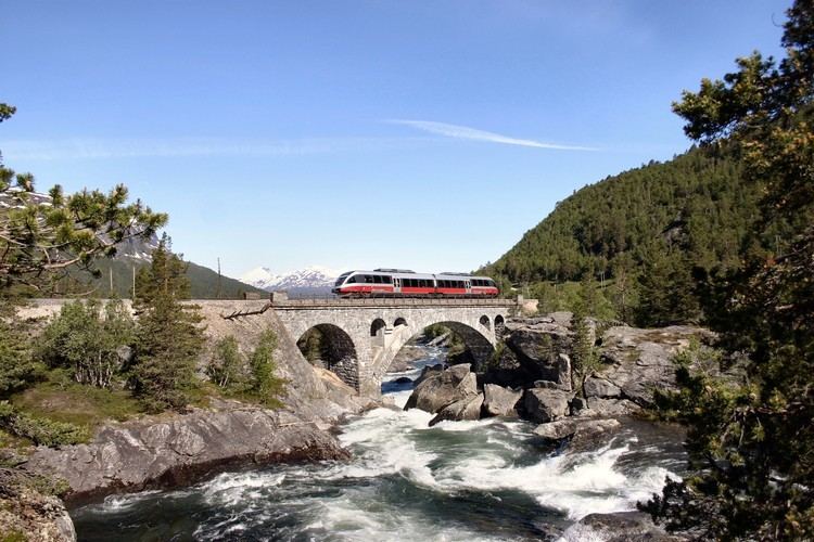 Rauma Line Rauma Line Train Journey Visit ndalsnes