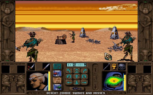 Ravenloft: Stone Prophet Ravenloft Stone Prophet rpg retro game Abandonware DOS