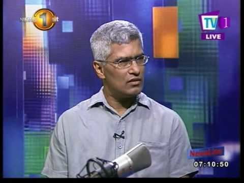 News 1st NewsLine with Ravi Ratnayeke Former Sri Lankan Cricketer