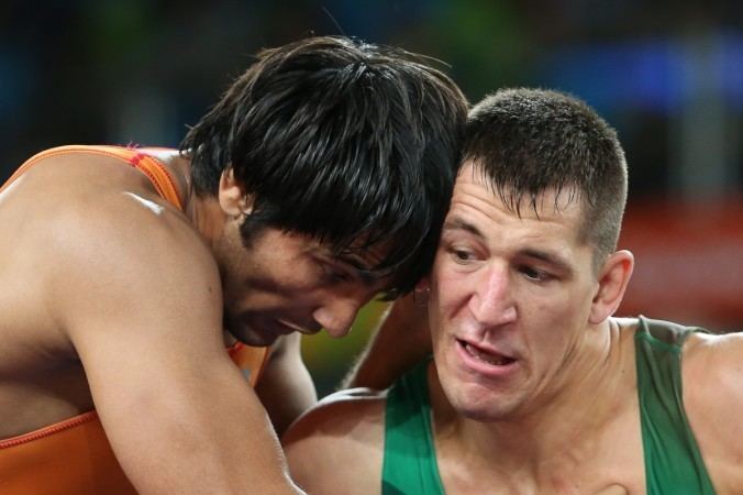 Ravinder Khatri Rio 2016 wrestling Viktor Lorincz outclasses India39s Ravinder