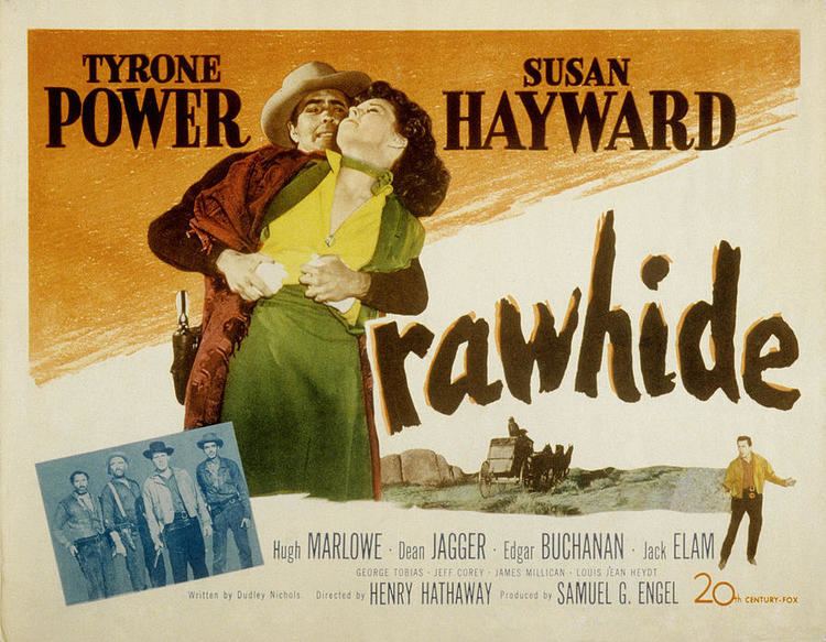 Rawhide (1951 film) Susan Hayward The Round Place In The Middle