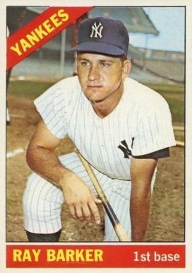 Ray Barker (baseball) 1966 Topps Ray Barker 323 Baseball Card Value Price Guide