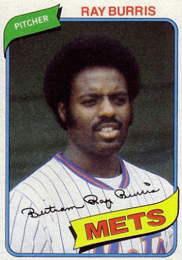 Ray Burris 1980 Topps Baseball 364 Ray Burris