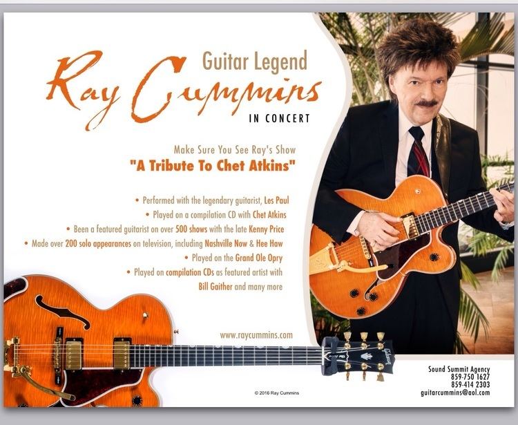 Ray Cummins (guitarist) Ray Cummins Legendary Hall of Fame Musician Certified Master