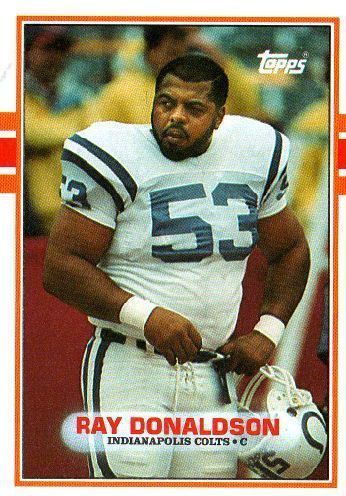 Ray Donaldson INDIANAPOLIS COLTS Ray Donaldson 211 TOPPS 1989 NFL American
