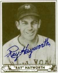 Ray Hayworth wwwbaseballalmanaccomplayerspicsrayhayworth