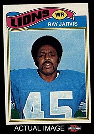 Ray Jarvis (American football) Amazoncom 1977 Topps 404 Ray Jarvis Detroit Lions Football Card