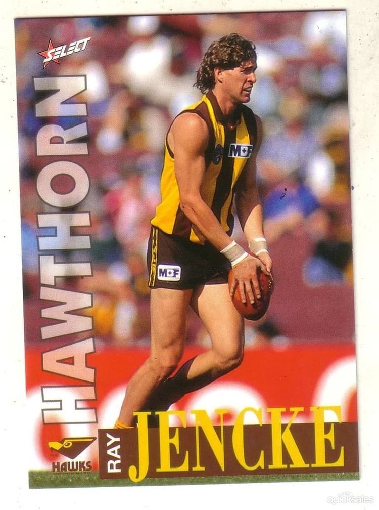 Ray Jencke AFL SELECT 1996 SERIES 2 HAWTHORN RAY JENCKE quicksalescom