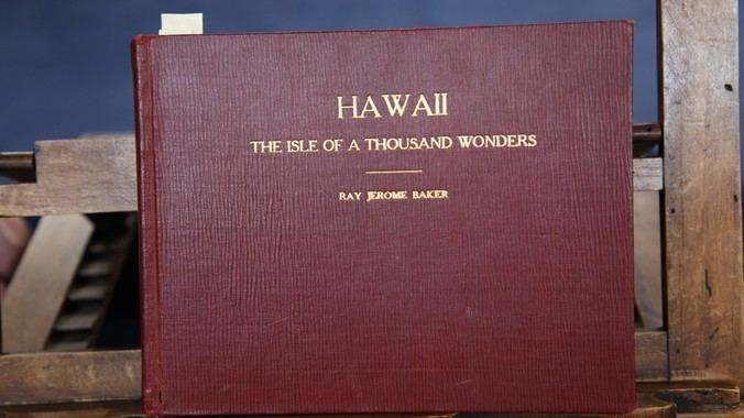 Ray Jerome Baker 1938 Ray Jerome Baker Book quotHawaii the Isle of a