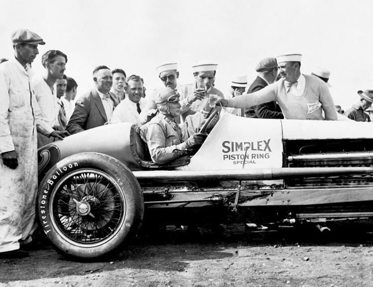 Ray Keech Race Car Driver Ray Keech Photograph by Underwood Archives